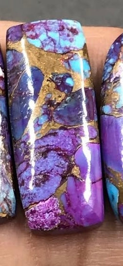 Purple Dahlia Bar Necklace - Custom Order