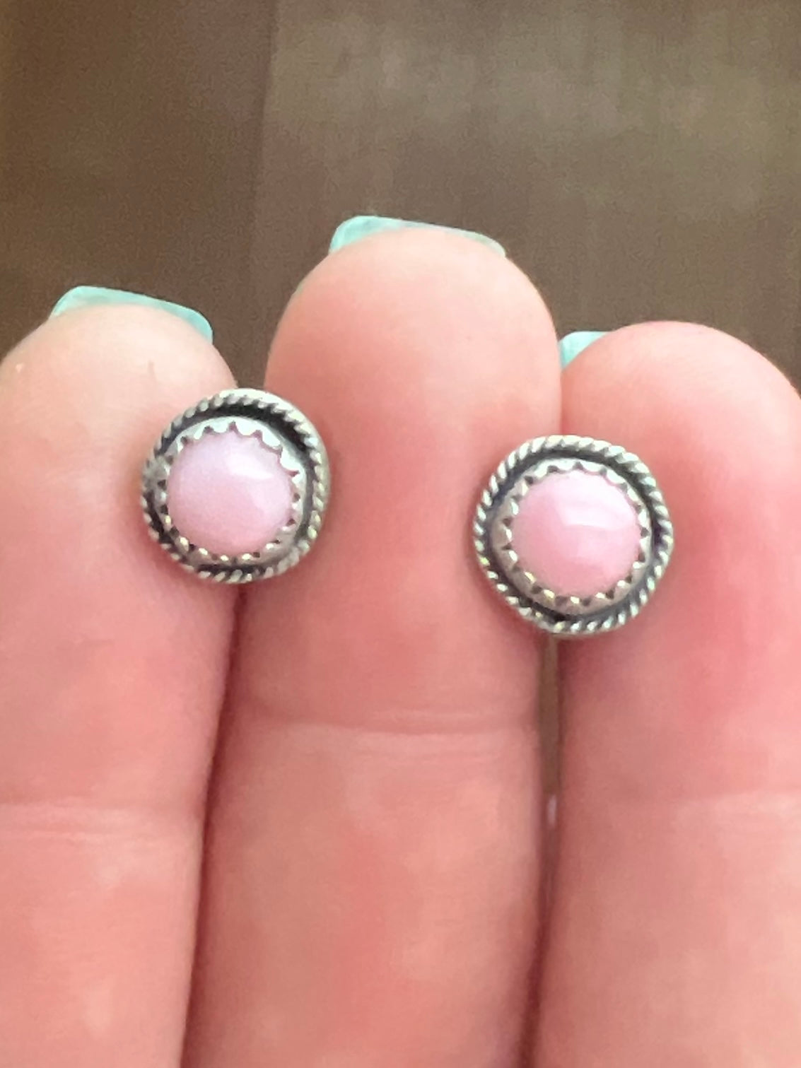 Western Royalty - Adorable Handmade Mini Sterling Silver Earrings