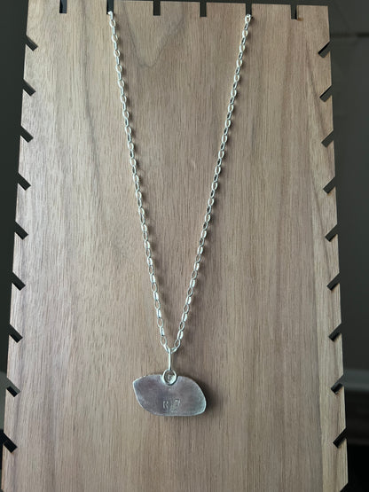 White Buffalo 16in Necklace